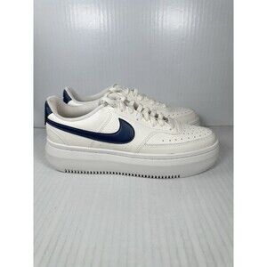 Size 11 Nike Womens Court Vision Alta Sail Diffused Blue Shoe Sneaker DM0113-102
